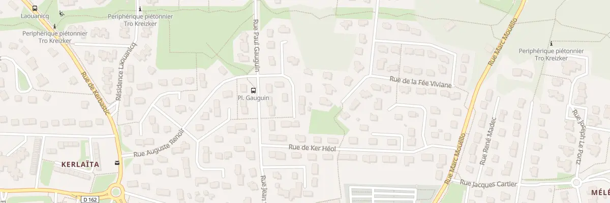 Plan du 9 Rue Paul Sérusier à Guidel