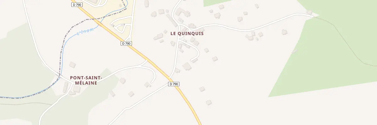 Plan du 5317 Quinquis à Lanvénégen