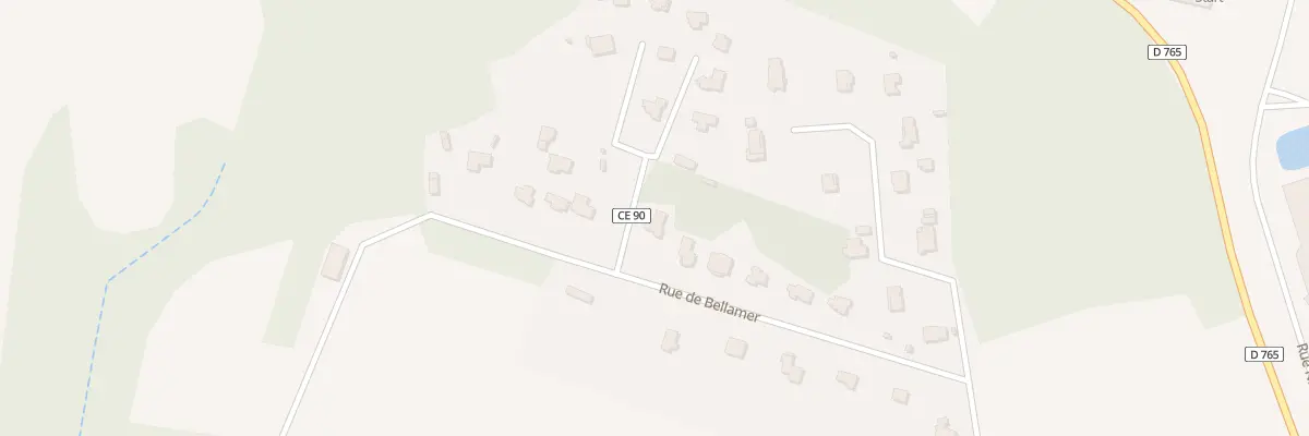 Plan du 16 Rue de Bellamer à Guidel