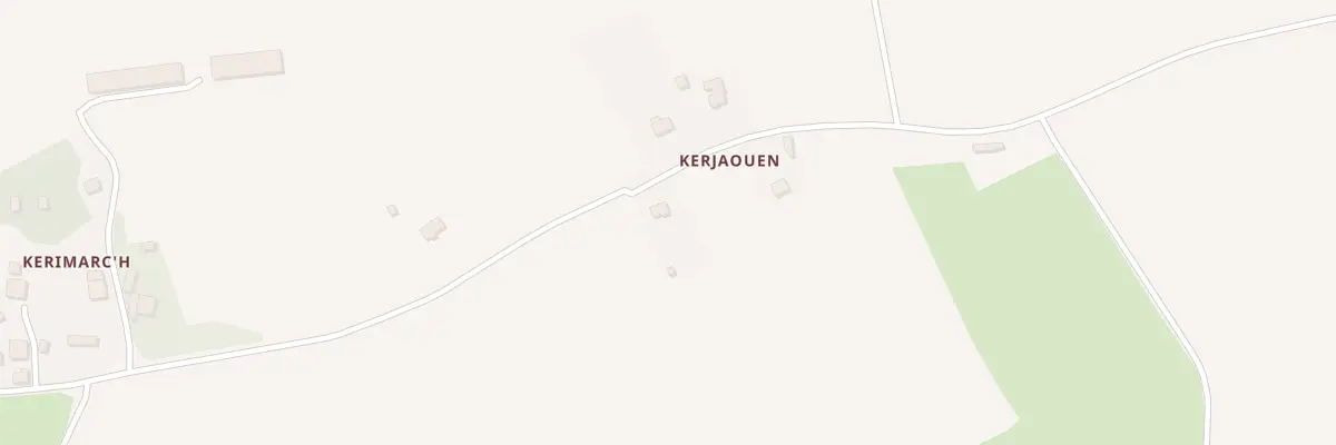 Plan du 114 Kerjaouen au Moustoir
