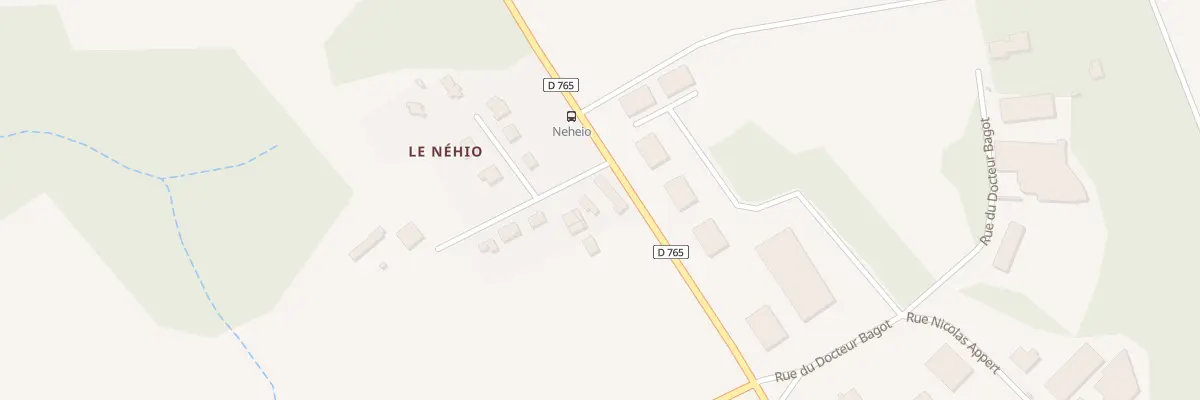 Plan du 1 La Chaumière à Guidel