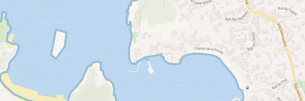 Plan du 106 Che de la Pointe à Perros-Guirec