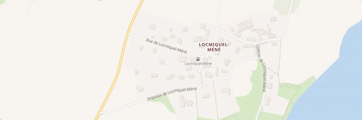 Plan du 5 Rue de Locmiquel Mené à Guidel