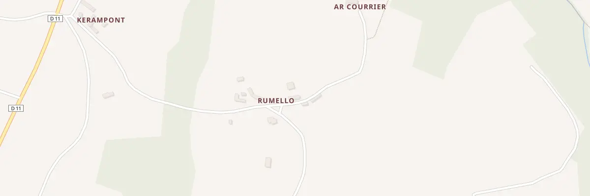 Plan du 5813 Rumelo à Plounévez-Moëdec