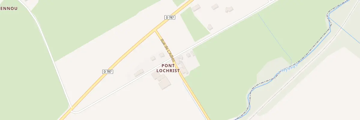 Plan du 7 Pont Lochrist à Carnoët
