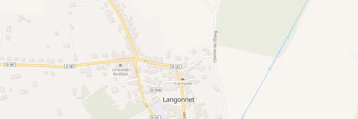 Plan du 22 Rue Abatti Zu à Langonnet