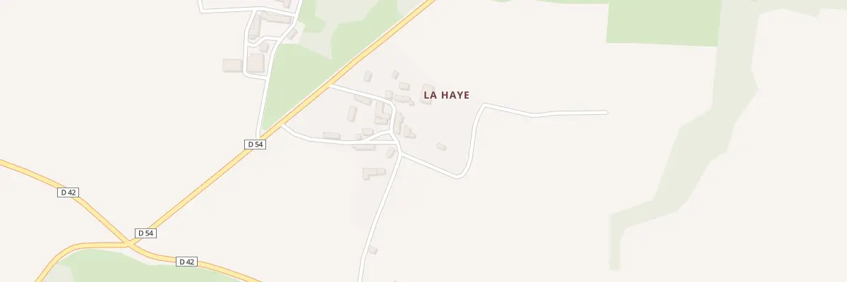 Plan du 4 La Haye à Calanhel