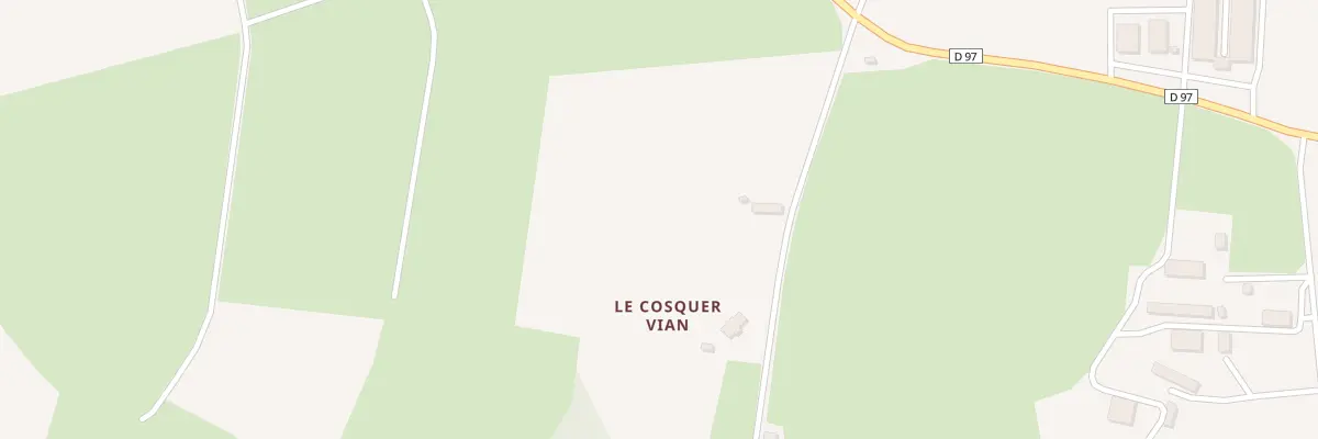 Plan du 5421 Le Cosquer Vian à Carnoët