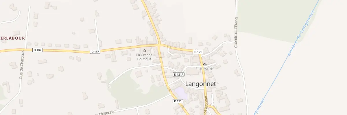 Plan du 4 Imp Le Cotillec à Langonnet