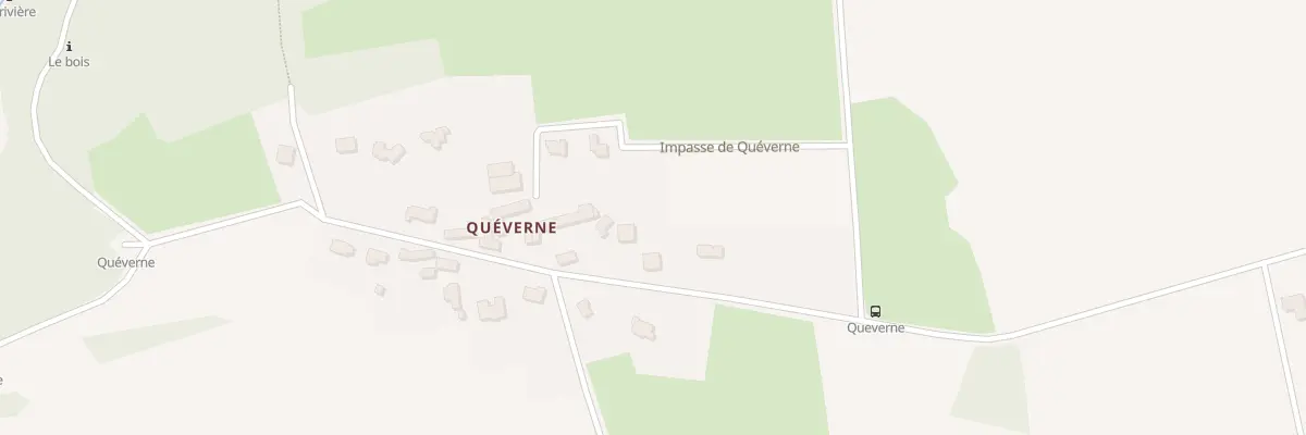 Plan du 6 Quéverne à Guidel