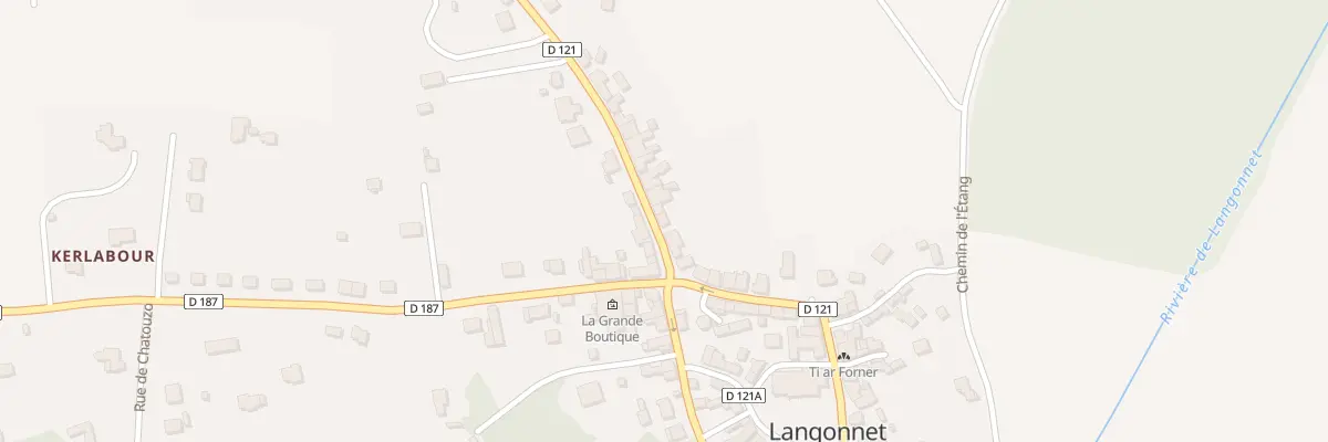 Plan du 4 Rue Charles Michel à Langonnet
