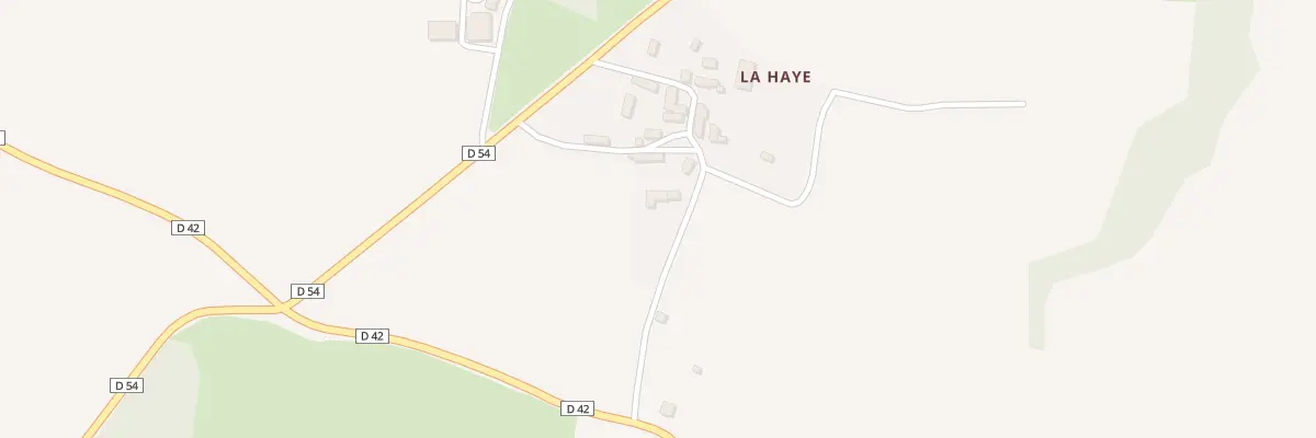 Plan du 5 La Haye à Calanhel