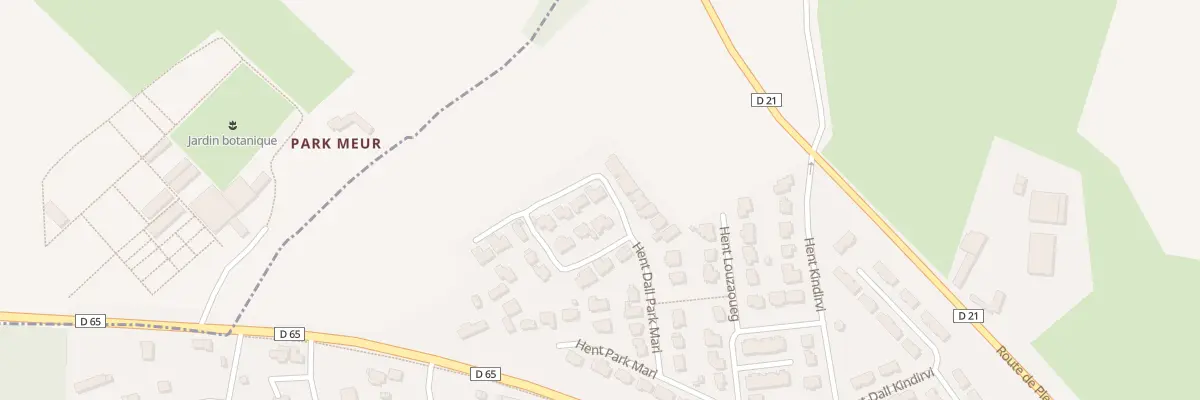 Plan du 13 Rue Dall Park Mari à Lannion