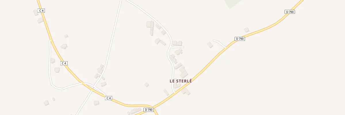 Plan du 5339 Sterlé à Lanvénégen