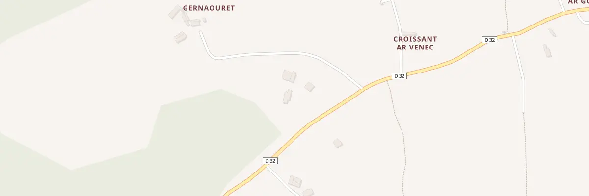 Plan du 5842 Guernaouret à Plouaret