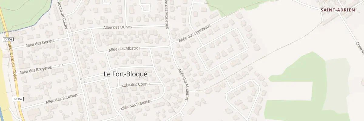 Plan du 27 All des Mouettes à Ploemeur