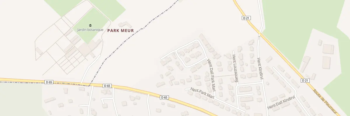 Plan du 30 Hent Dall Park Mari à Lannion