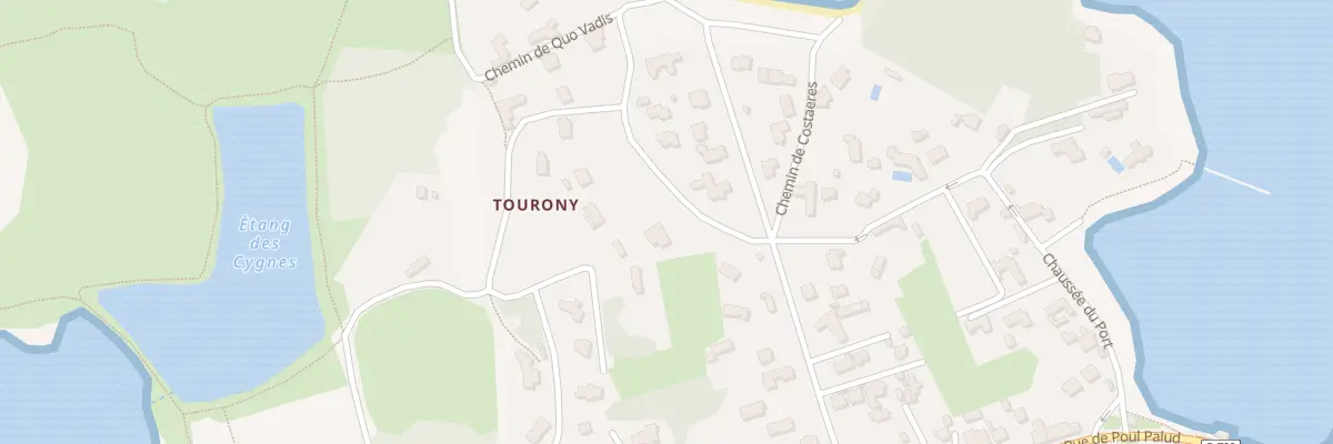 Plan du 6 Che de Quo Vadis à Trégastel