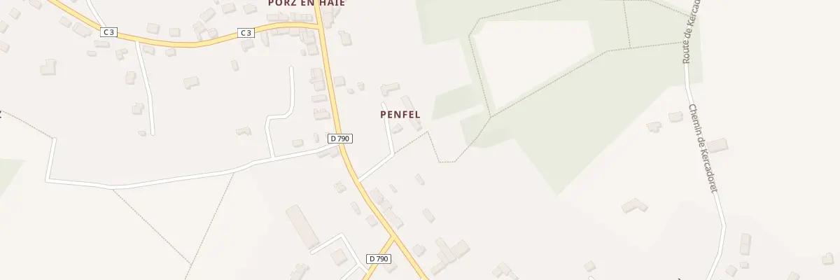 Plan du 8 Rue de Portz En Haie au Faouët