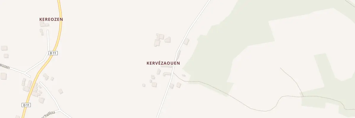 Plan du 5602 Kervesaouen à Loguivy-Plougras
