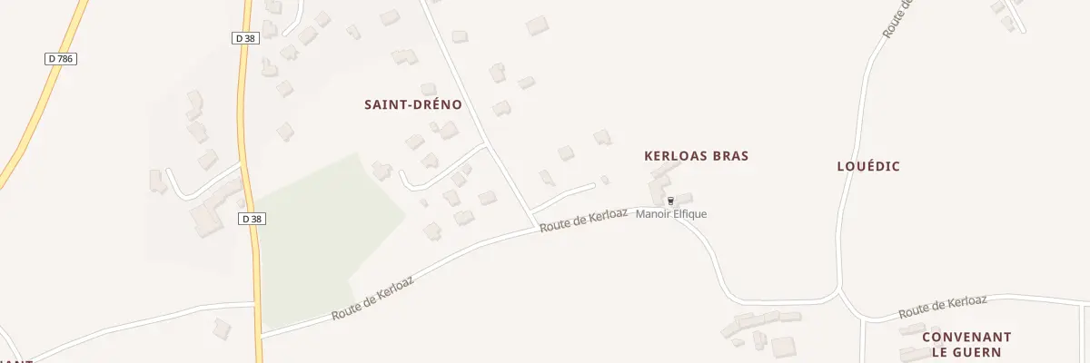 Plan du 19 Rte de Saint-Dréno à Ploulec’h
