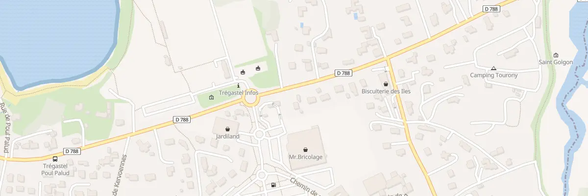 Plan du 79 Rue de Poul Palud à Trégastel