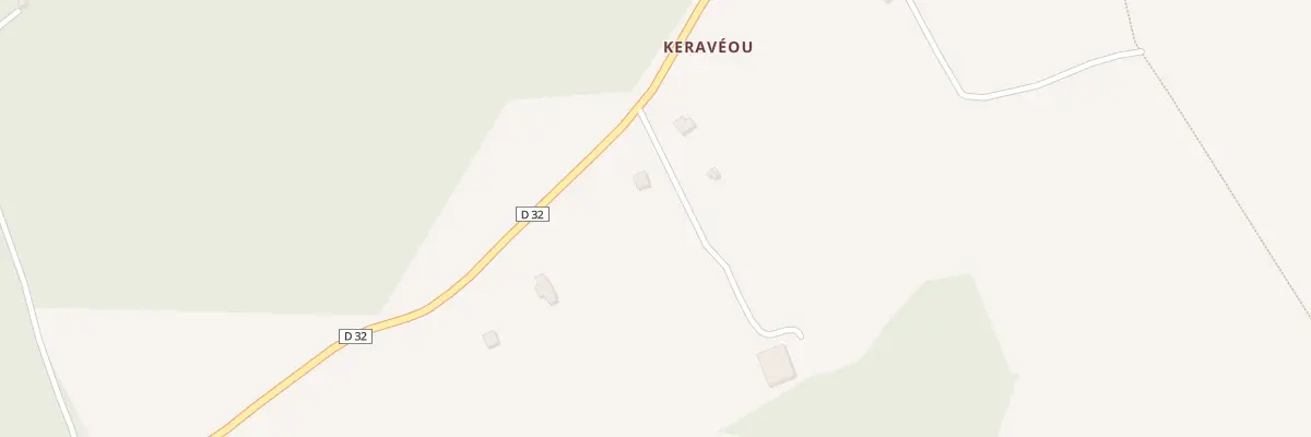 Plan du 5843A Keraveou à Plouaret