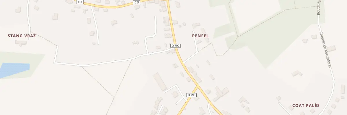 Plan du 5 Rue de Portz En Haie au Faouët