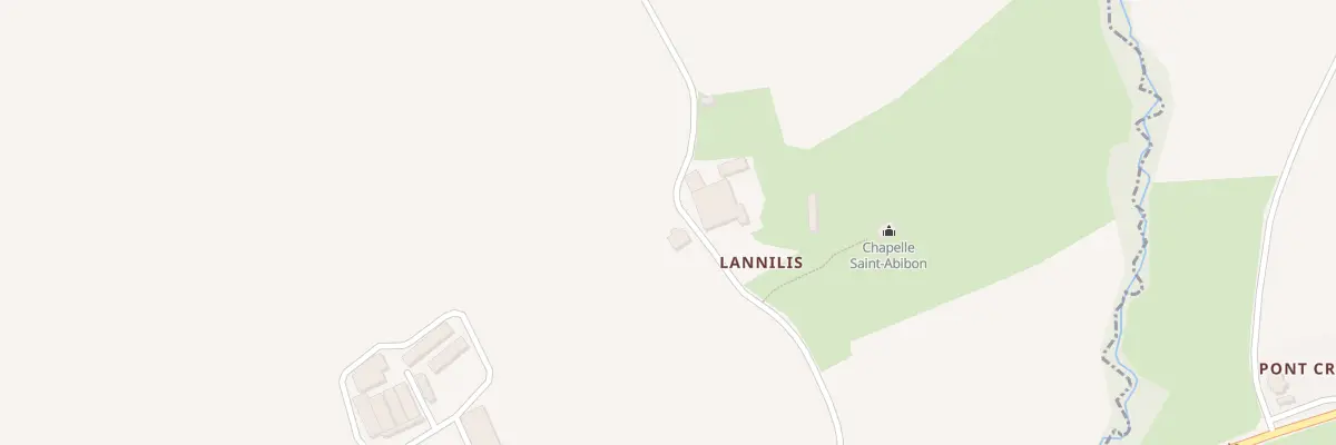 Plan du 1 Lannilis à Plévin