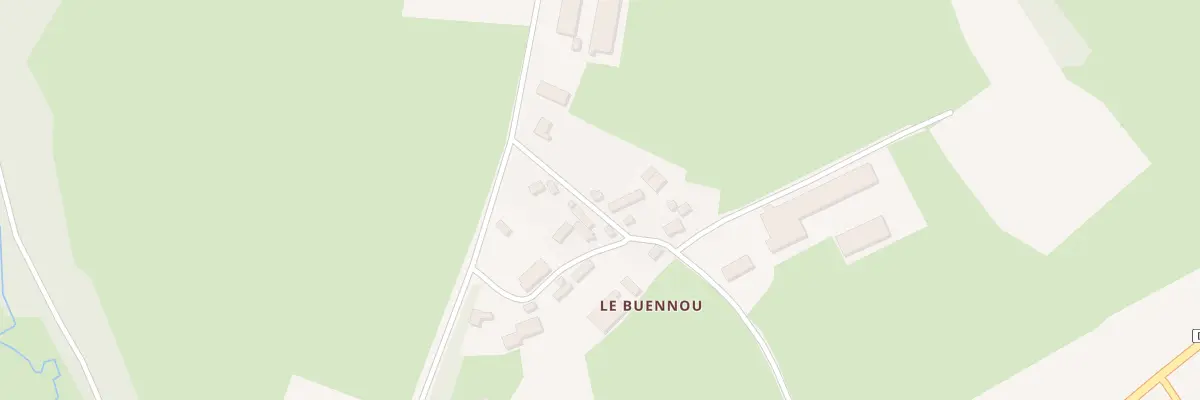 Plan du 8 Le Buennou à Carnoët