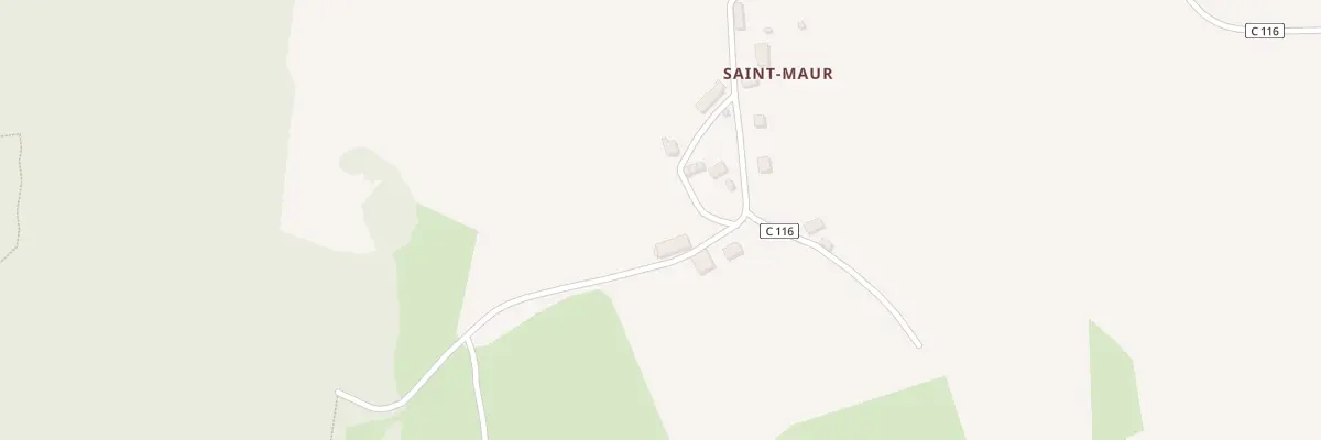 Plan du 39 Saint Maur à Langonnet