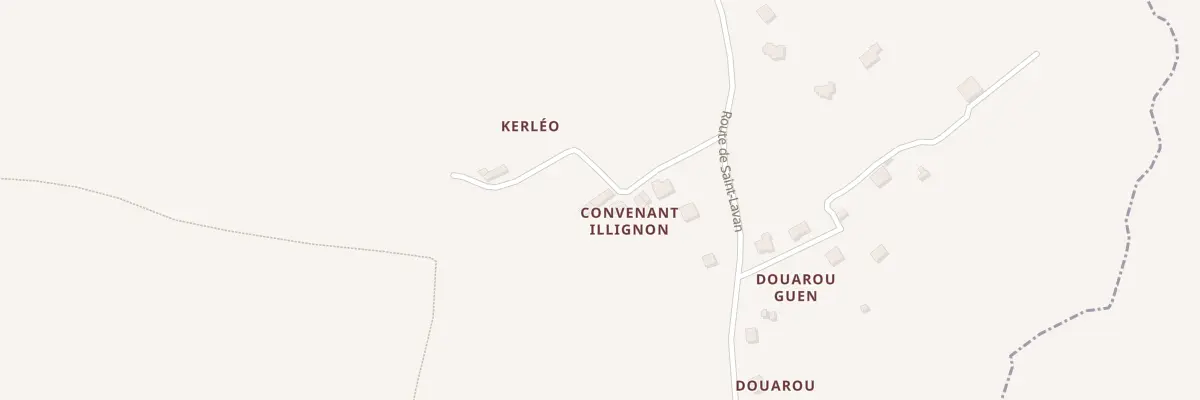 Plan du 9000 Kerleo Bian à Ploulec’h