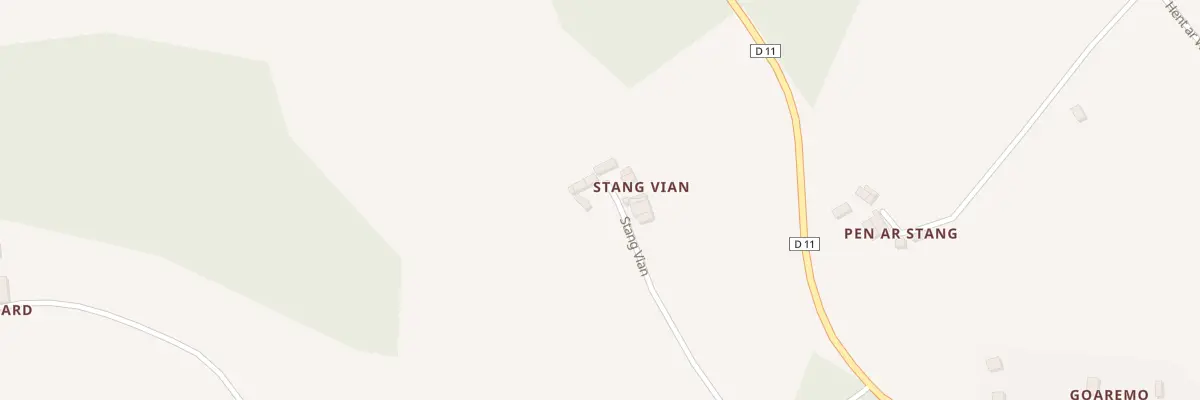 Plan du 5628 Stang Bian à Loguivy-Plougras