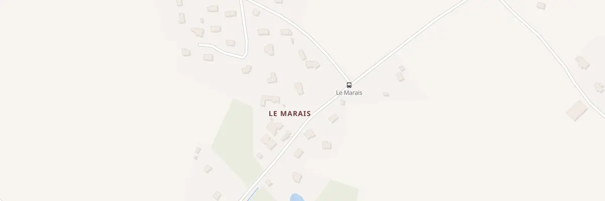 Plan du 2 Le Marais à Rédené