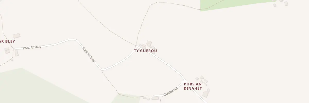 Plan du 5791 Ty Quérou à Loguivy-Plougras