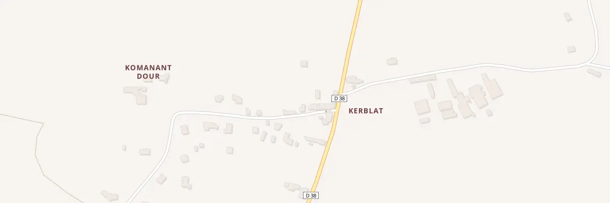 Plan du 5710 Kerblat à Ploumilliau