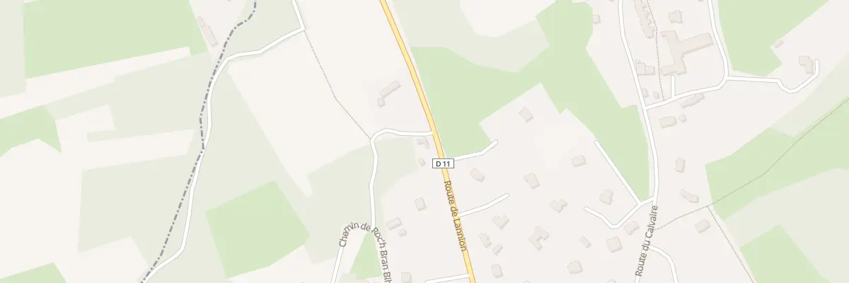 Plan du 135 Rte de Lannion à Trégastel