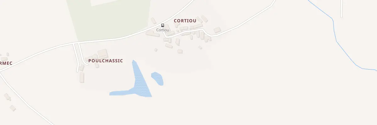Plan du 29 Cortiou à Rédené