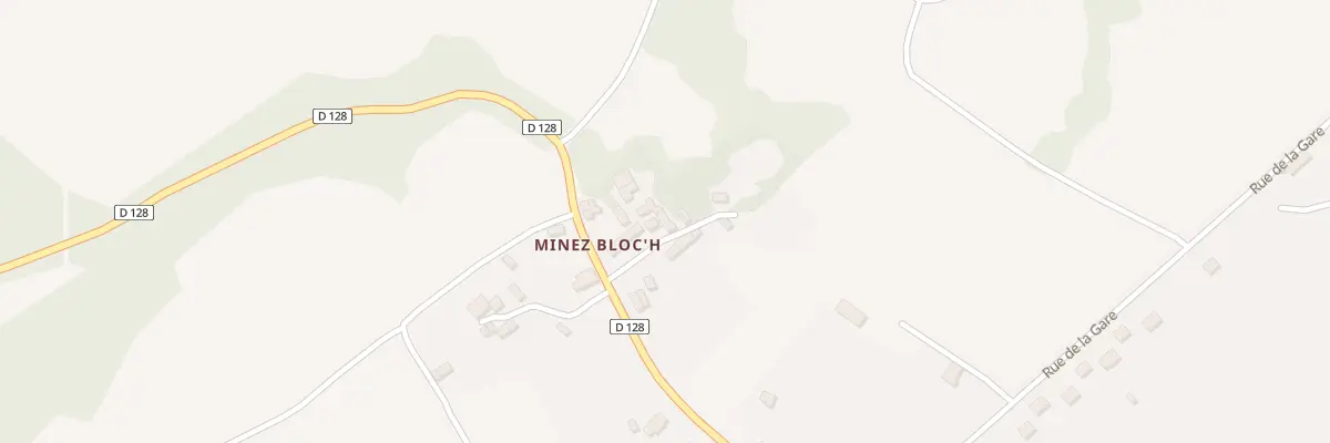 Plan du 20 Minez Bloch à Langonnet
