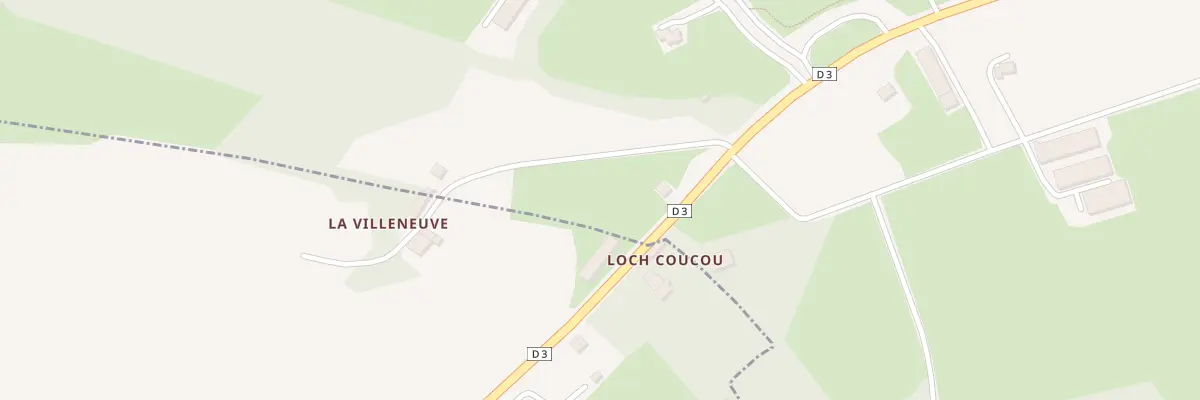 Plan du 2 Loch Ar Coucou à Tréogan