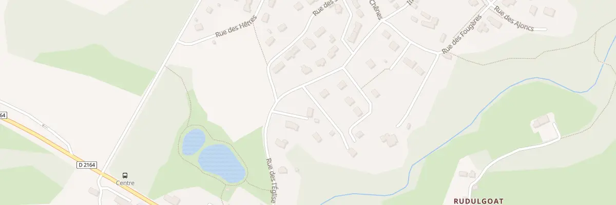 Plan du 4 Rue de l’Eglise au Moustoir