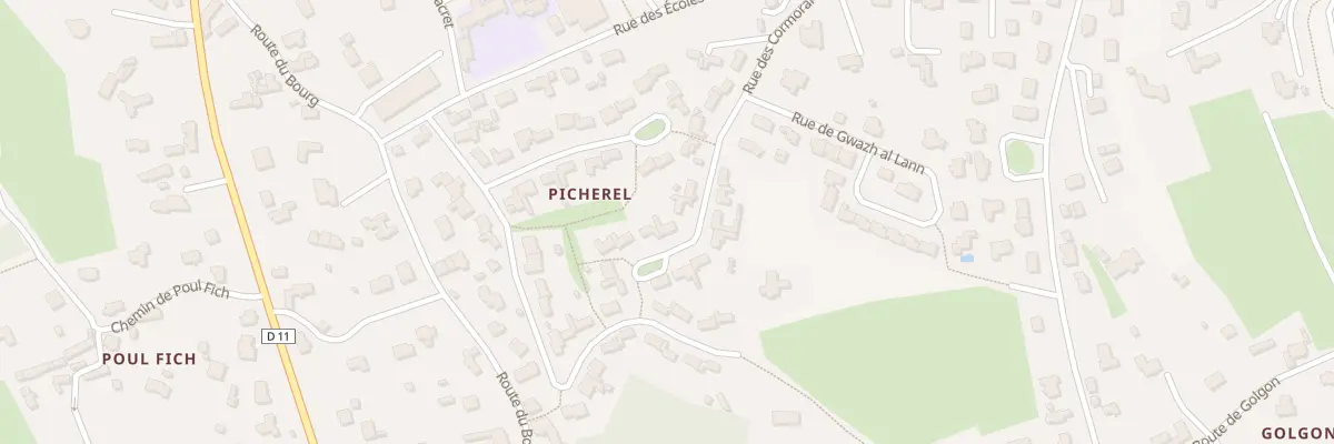 Plan du 17 Rue des Cormorans à Trégastel