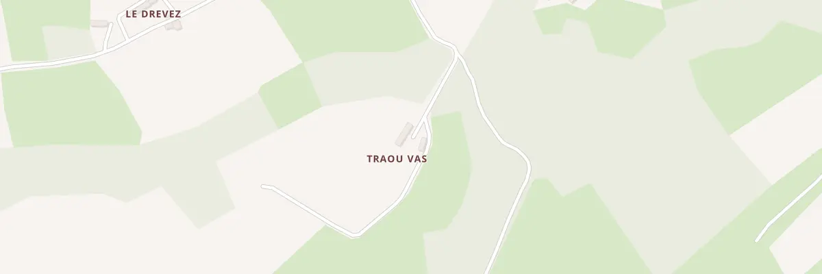 Plan du 5306 Traou Vas à Lohuec