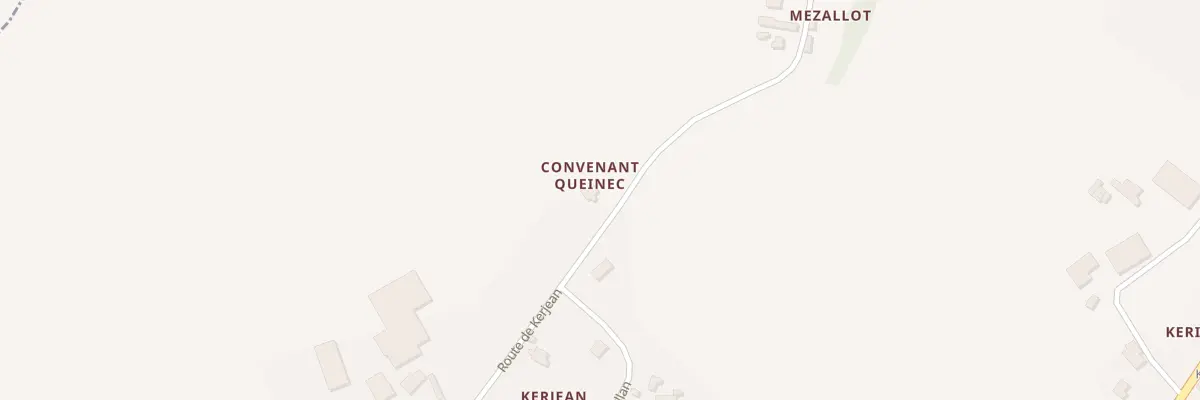 Plan du 5220 Convenant Queinec à Ploulec’h