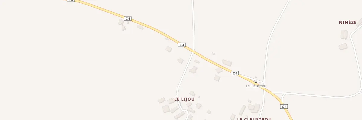 Plan du 5685 Lijou à Lanvénégen