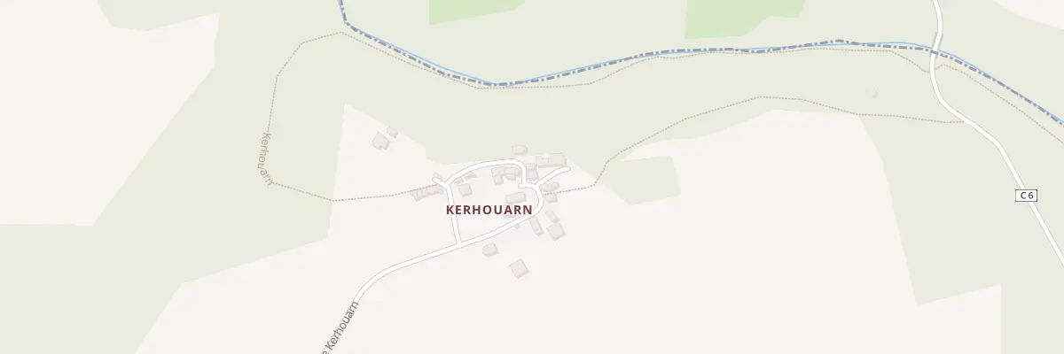 Plan du 5199 Kerhouarn à Lanvénégen
