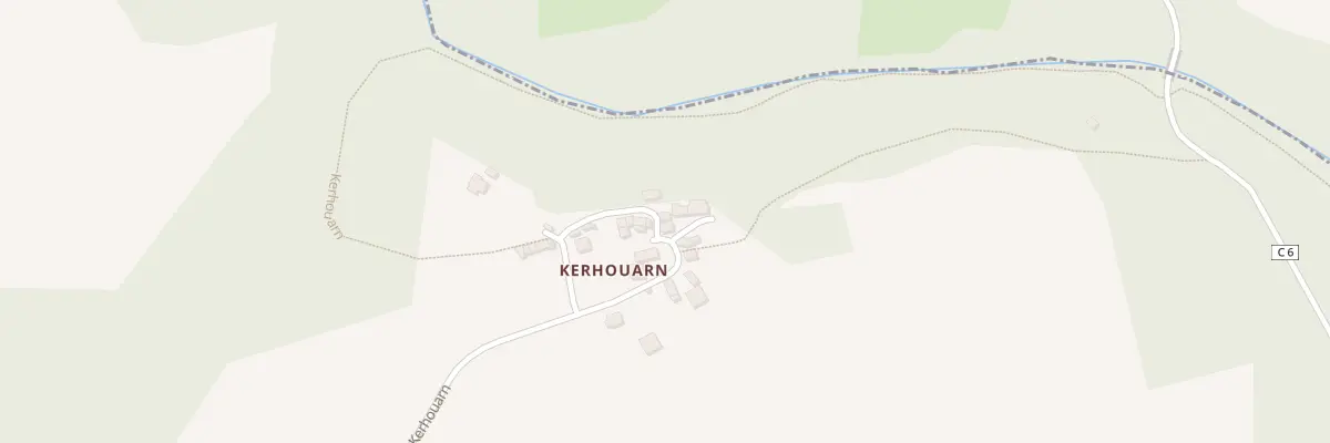 Plan du 5198 Kerhouarn à Lanvénégen