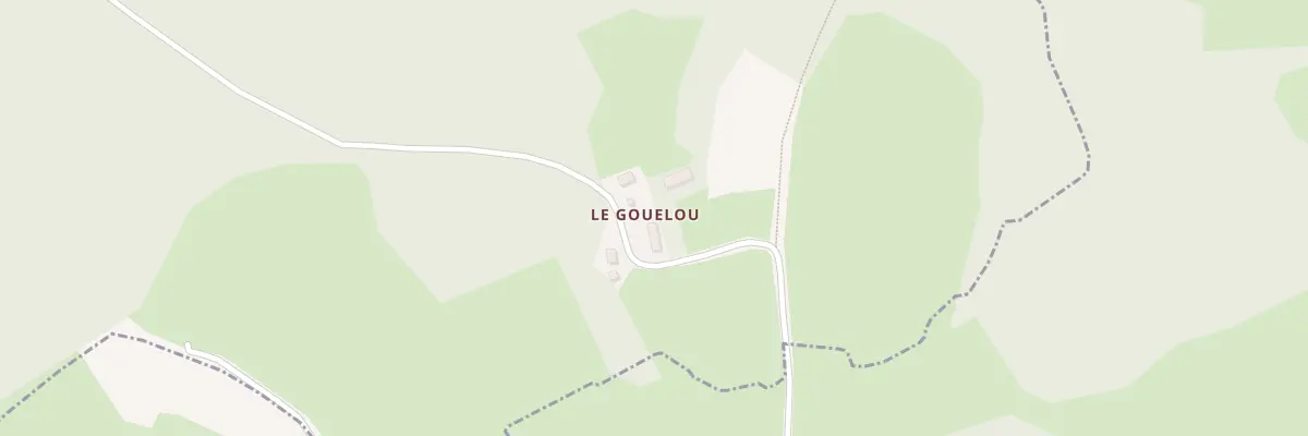 Plan du 5356 Le Gouelou à Loguivy-Plougras