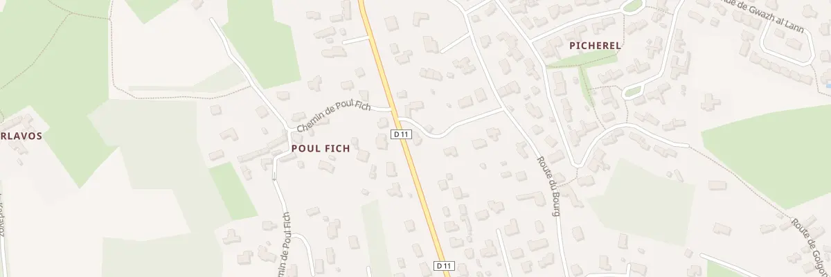 Plan du 48 Rte de Lannion à Trégastel