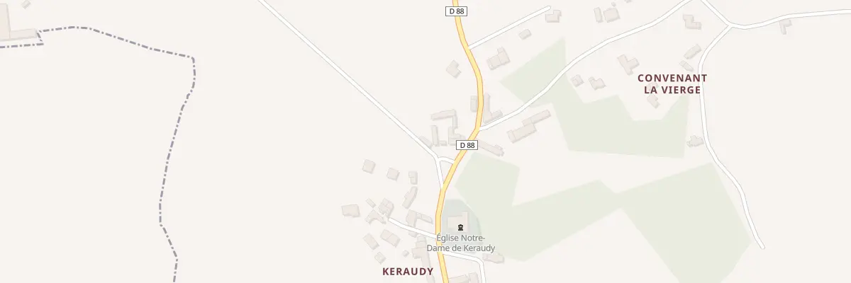 Plan du 5294 Keraudy à Ploumilliau